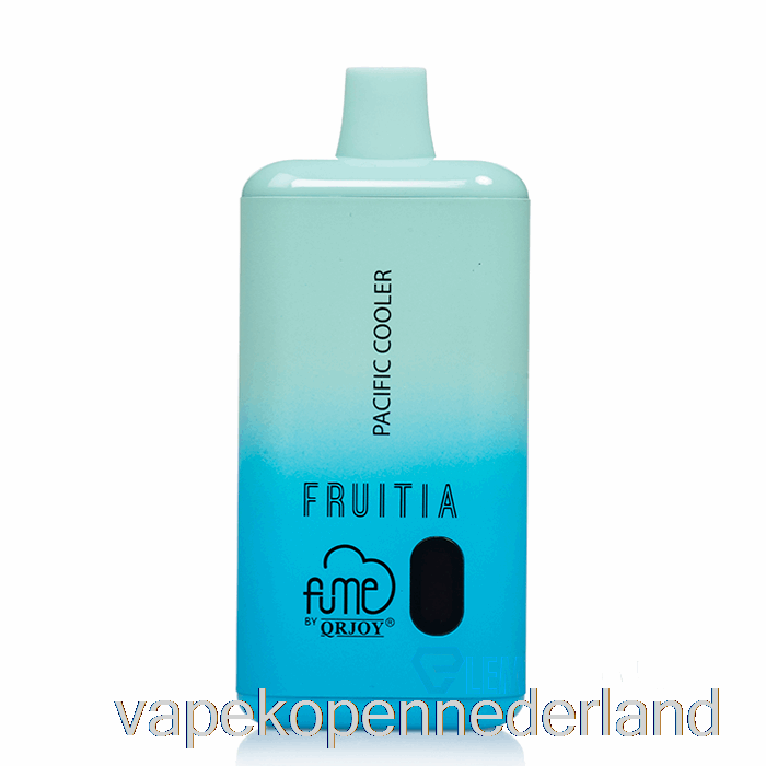 Vape Nederland Fruitia X Fume 8000 Wegwerp Pacific Koeler